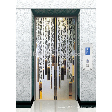 Ascenseur panoramique et visuel avec cabine circulaire, 1.0m / s, 1.5m / s, 1.75m / s